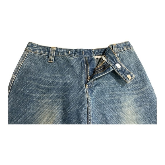 Vintage Route 66 Denim Skirt Y2K size 4 - Picture 3 of 8